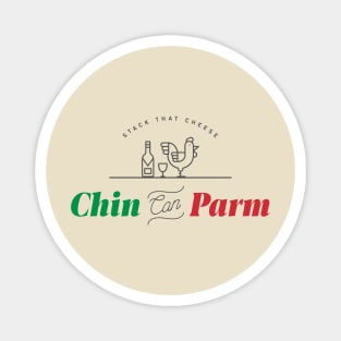 Chin Can Parm - Main Logo Magnet